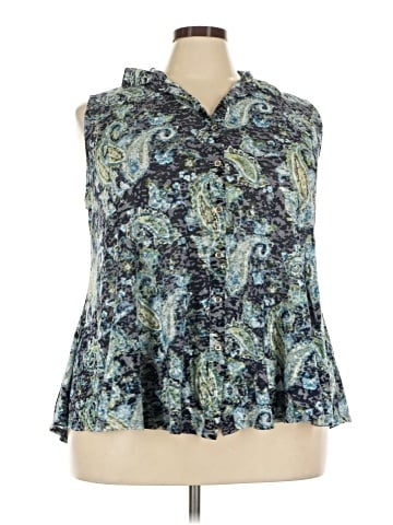 Avenue Sleeveless Blouse (view 1)