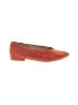Eileen Fisher 100% Leather Orange Flats Size 8 1/2 - photo 1