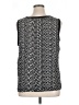 CAbi 100% Polyester Black Sleeveless Top Size XL - photo 2