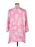 Ruby Rd. Pink 3/4 Sleeve Top Size 1X - photo 2
