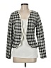 Pim + Larkin 100% Polyester Houndstooth White Cardigan Size M - photo 1