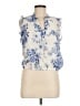 Calypso St. Barth Blue Sleeveless Blouse Size Med (1) - photo 1