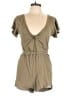 Free People Solid Tan Romper Size L - photo 1