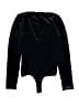 Bebe Black Long Sleeve Blouse Size S - photo 2