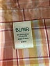 Blair Plaid Orange 3/4 Sleeve Blouse Size L - photo 7