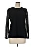 Ann Taylor Black Long Sleeve Top Size M - photo 1