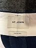 St. John Color Block Blue Casual Pants Size 14 - photo 7