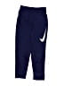 Nike 100% Polyester Blue Track Pants Size S (kids) - photo 1