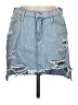 Flying Monkey 100% Cotton Blue Denim Skirt Size 28 waist - photo 1