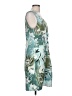 Connected Apparel Tropical Teal Cocktail Dress Size 12 - photo 4