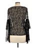 Zara Basic Black 3/4 Sleeve Blouse Size L - photo 2