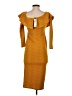BCBGeneration Chevron-herringbone Yellow Cocktail Dress Size XS - photo 2