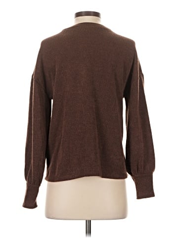 Madewell Brushed Knit Puff-Sleeve Top (view 2)