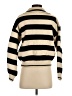 FRNCH 100% Polyester Stripes Tan Pullover Sweater Size S - photo 2