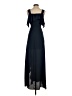 BCBGMAXAZRIA 100% Polyester Black Cocktail Dress Size 0 - photo 2