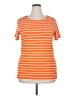 MICHAEL Michael Kors Orange Short Sleeve Top Size XXL (estimated) - photo 1