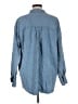 J.Crew 100% Lyocell Blue Long Sleeve Button-Down Shirt Size M - photo 2