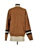 Lush Color Block Brown Pullover Sweater Size S - photo 2