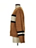 Lush Color Block Brown Pullover Sweater Size S - photo 5
