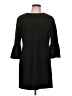 Zara Solid Black Casual Dress Size L - photo 1