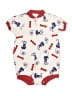 Assorted Brands Print Ivory Short Sleeve Onesie 18-24 MO / 24 MO - photo 1