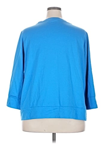 Onque Casuals 3/4 Sleeve Top (view 2)