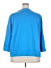 Onque Casuals Blue 3/4 Sleeve Top Size 2X - photo 2