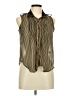 Mind Code 100% Polyester Brown Sleeveless Blouse Size M - photo 1