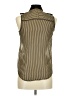 Mind Code 100% Polyester Brown Sleeveless Blouse Size M - photo 2