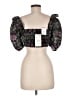 Zara Green Short Sleeve Blouse Size M - photo 2