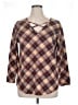 Unbranded Plaid Brown Pullover Sweater Size XL - photo 1