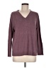 J.Jill Burgundy Pullover Sweater Size M - photo 1