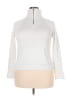 Relativity 100% Cotton White Turtleneck Sweater Size 18 - photo 1