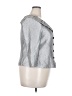 R&M Richards Metallic Silver Jacket Size 18 - photo 4