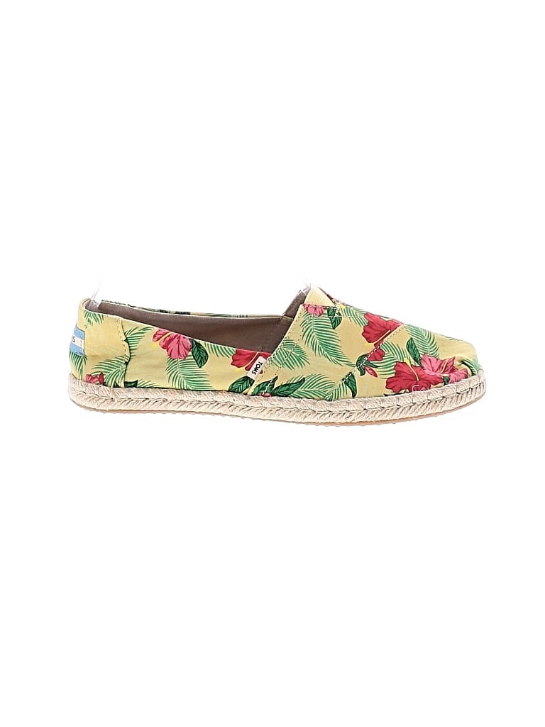 Pre-owned Toms Flats In Green