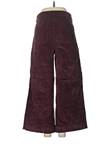 Madewell Emmett Wide-Leg Crop Pants in Velveteen (view 2)