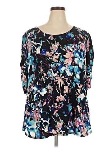 Dana Buchman 3/4 Sleeve Blouse (view 1)
