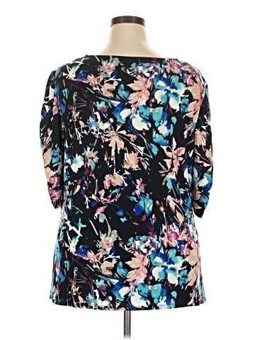 Dana Buchman 3/4 Sleeve Blouse (view 2)