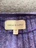 Thread & Supply Purple Cardigan Size S - photo 7