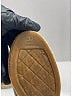 Chanel 100% Leather Black Leather Espadrilles Size EU 37 - photo 6