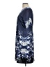 Dana Buchman Print Blue Casual Dress Size 12 - photo 5
