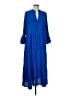 Amisu Blue Casual Dress Size 8 - photo 1