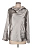 Unbranded Metallic Silver Long Sleeve Blouse Size L - photo 1