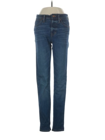 Madewell 9" Mid-Rise Skinny Jeans in Patty Wash (view 1)