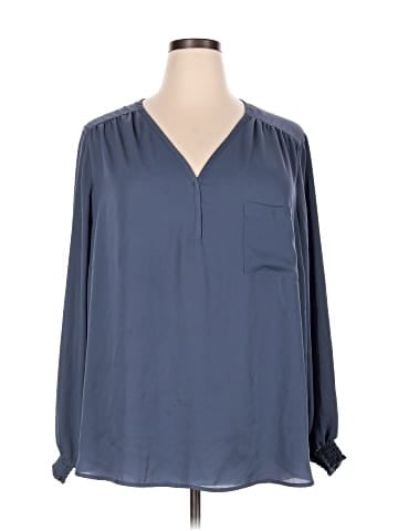 Pleione Long Sleeve Blouse (view 1)