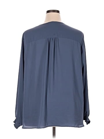 Pleione Long Sleeve Blouse (view 2)