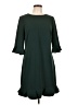 CeCe 100% Polyester Solid Green Casual Dress Size 10 - photo 1