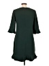 CeCe 100% Polyester Solid Green Casual Dress Size 10 - photo 2