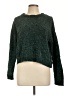 Double Zero Solid Green Pullover Sweater Size L - photo 1
