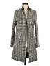 Ellen Tracy Houndstooth Multi Color Gray Coat Size M - photo 1